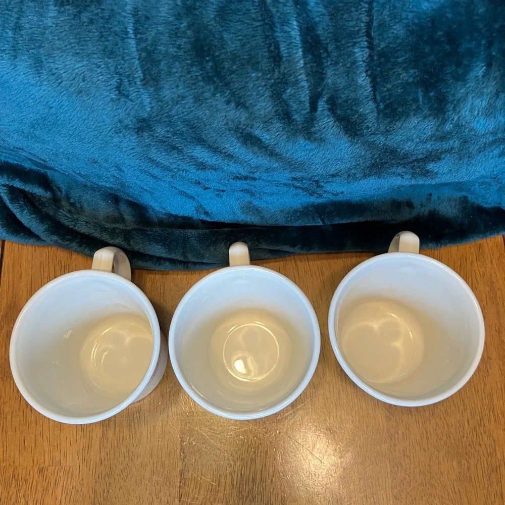 Vintage‎ Corning Corelle Floral Rose English Breakfast Coffee Mug Cup set of 3